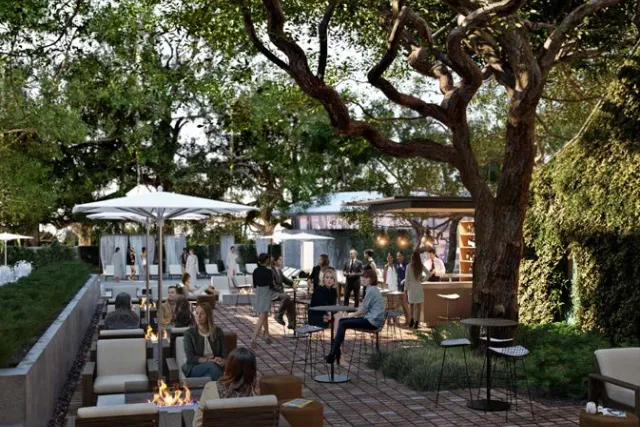 Plaza San Antonio Hotel Quinceanera courtyard