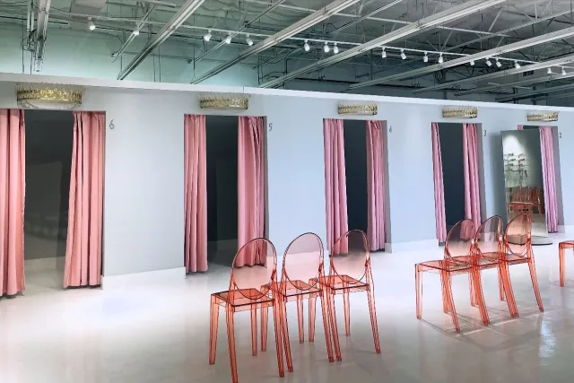 dressing rooms