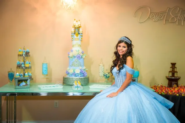 El Agavero by Liz's Events quinceanera cake