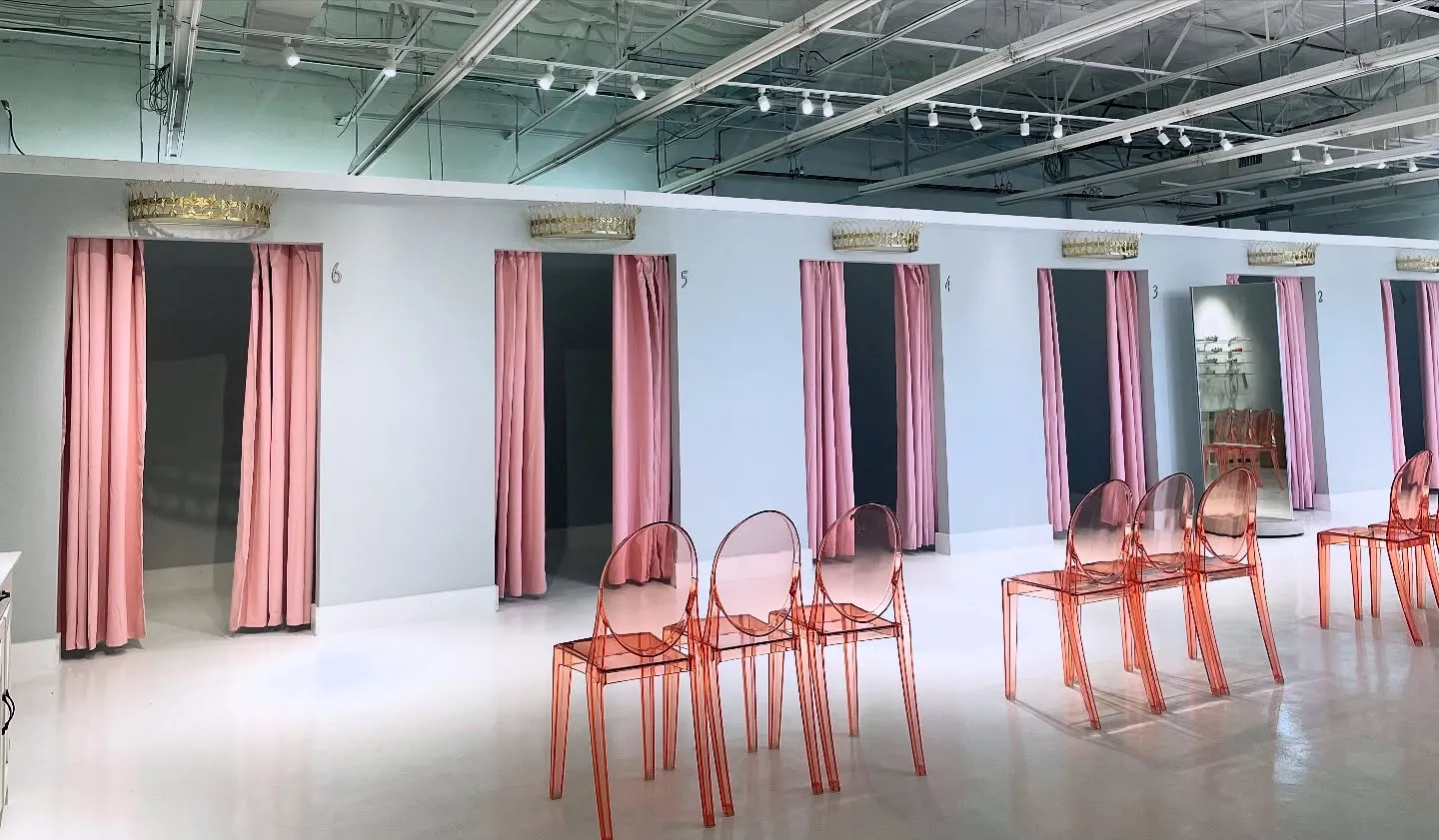 dressing rooms